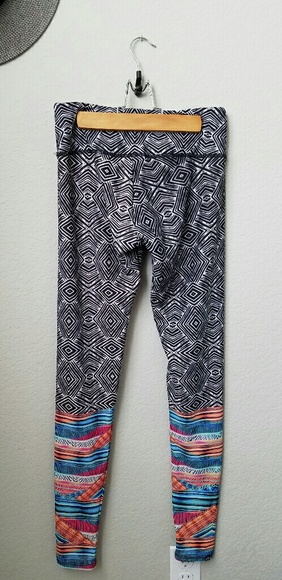 2/$30 Onzie Geo | Aztec High Waist Leggings - Picture 2 of 6